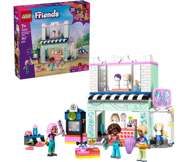 LEGO Friends 42662 Salon fryzjerski i sklep z ozdobami - 1284217 - zdjęcie 2